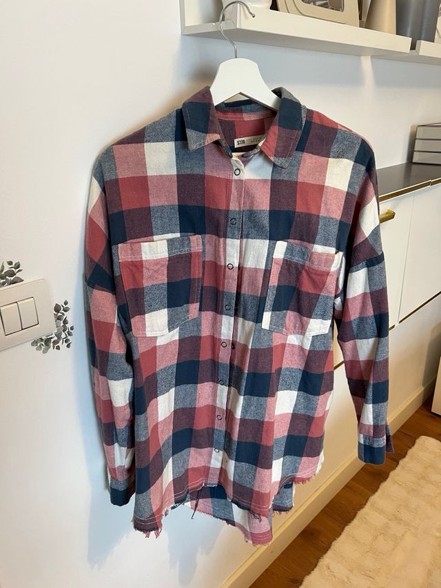 Camisa cuadros talla S