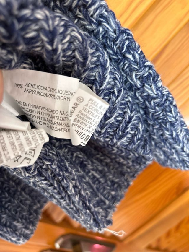 Jersey Pull&Bear azul Talla L