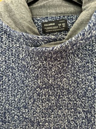 Jersey  Pull&Bear azul Talla L