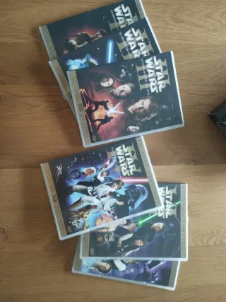 DVD Star Wars Trilogía El Comienzo y Trilogía