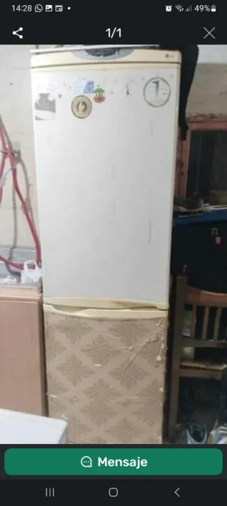 Frigorífico Combi LG Blanco y en buena condicion