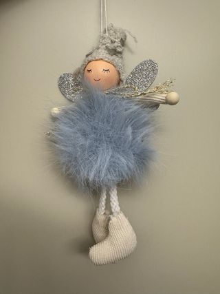 Bambola Angelo Azzurro da Appendere