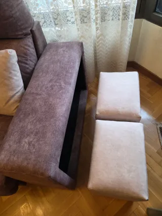 Sofá modular chaise longue