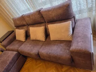 Sofá modular chaise longue