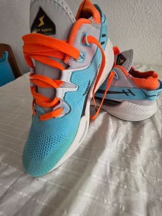 Tenis Nike Keep Running Azul y Naranja