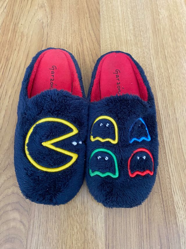 Zapatillas casa Pac-Man y fantasmas T36