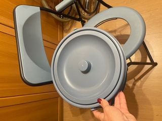 Silla de WC plegable