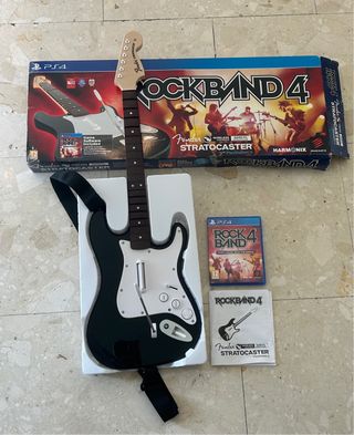 Rock Band 4 PS4 Fender Stratocaster + Juego