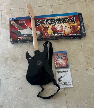 Rock Band 4 PS4 Fender Stratocaster + Juego