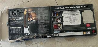 Rock Band 4 PS4 Fender Stratocaster + Juego