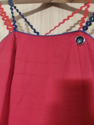 Vestido rojo tirantes