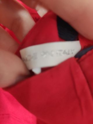 Vestido rojo tirantes
