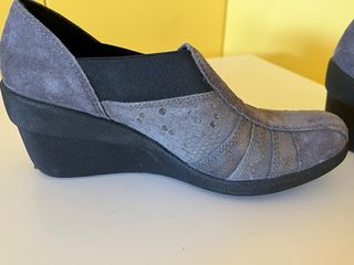 Scarpe Enval Soft Pelle Grigio Tg 36