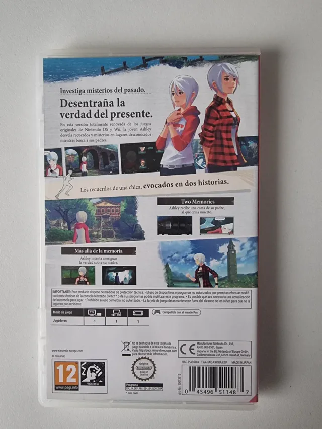 Another Code: Recollection per Nintendo Switch