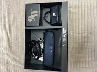 Set 2 borse NINE WEST nere MAI USATE