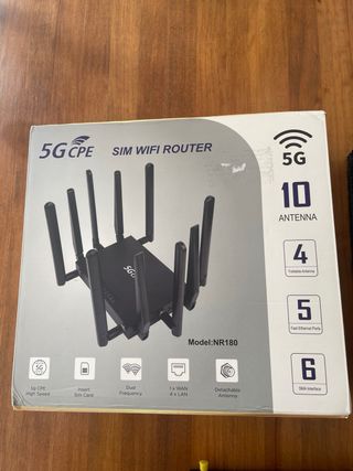 Router 5G CPE NR180 SIM WiFi