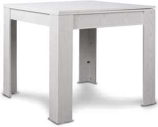 Tavolo Quadrato Allungabile 90x90 cm, Apertura a L