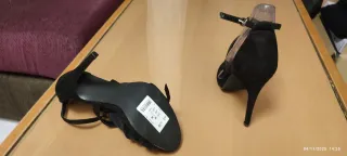 Zapatos de tacón negros fiesta