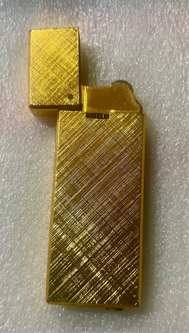 Mechero Vintage Baño Oro 14kl Años 40