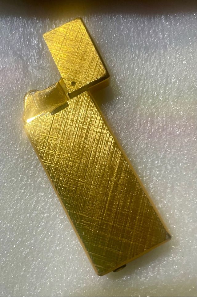 Mechero Vintage Baño Oro 14kl Años 40