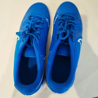 Botas de fútbol sala Nike azules