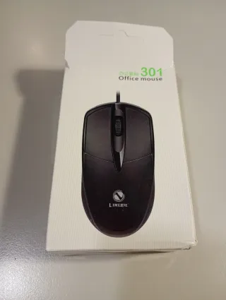 Ratón con cable LIMEDE 301 Office Negro