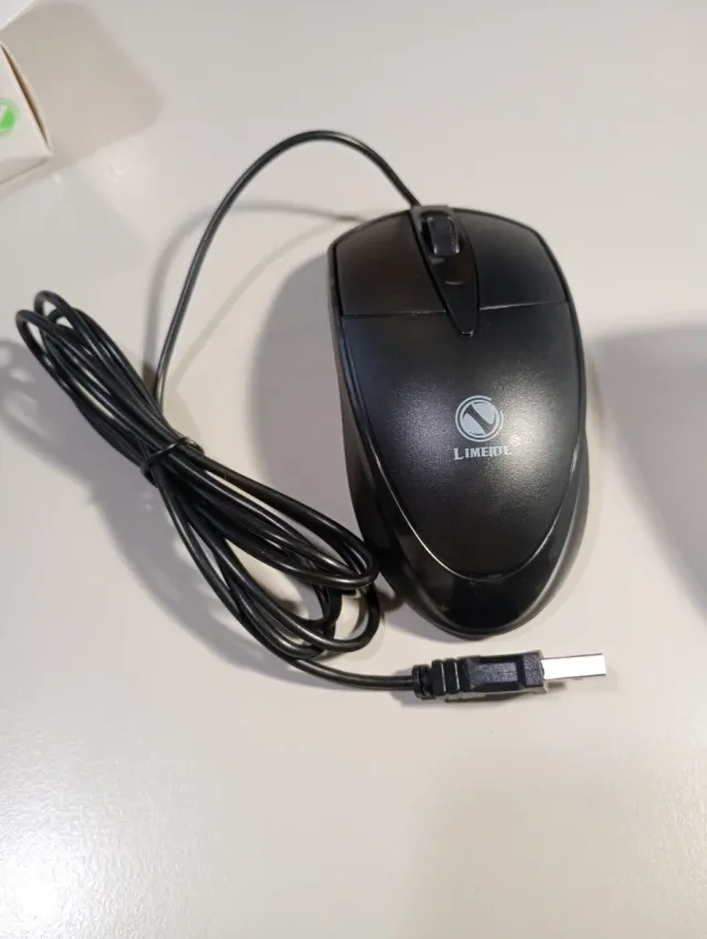 Ratón con cable LIMEDE 301 Office Negro