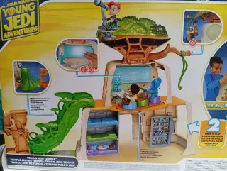 Star Wars Young Jedi Tenoo Temple + Figuras