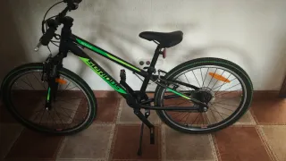 Bicicleta SERIOUS Negra y Verde