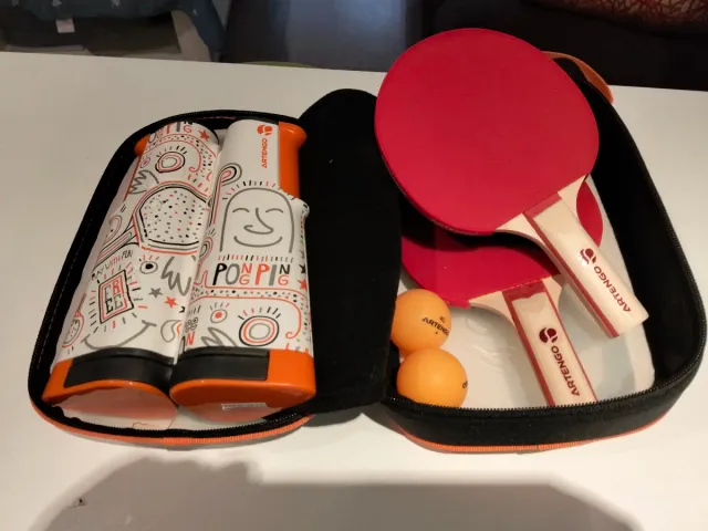 Estuche para palas de ping pong
