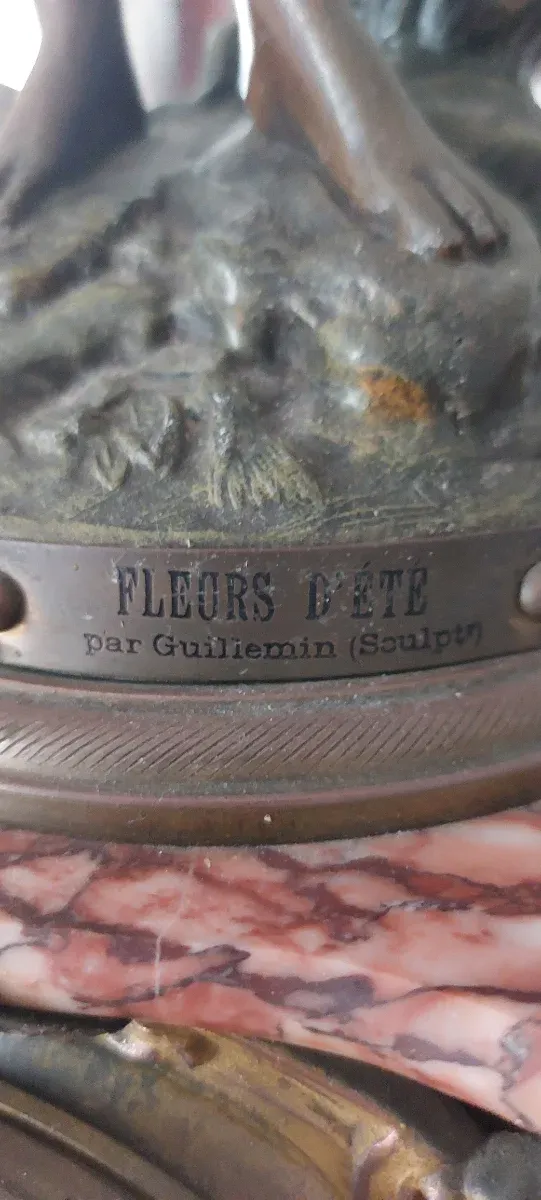 Reloj de repisa francés Maquinaria Paris
