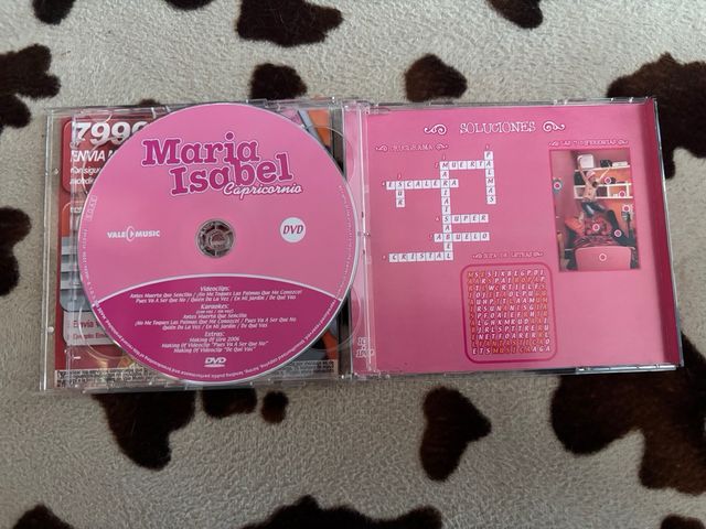 CD + DVD Maria Isabel Capricornio