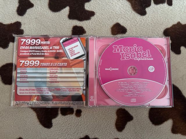 CD + DVD Maria Isabel Capricornio