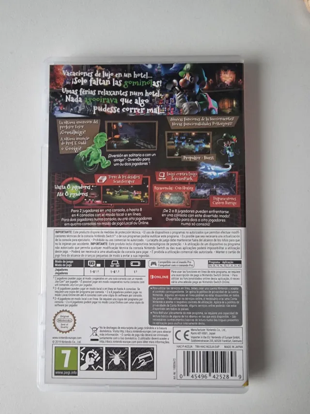 Luigi's Mansion 3 Nintendo Switch