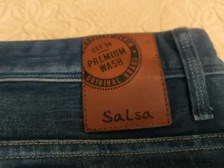 Pantalones Vaqueros Salsa Hombre Talla 44