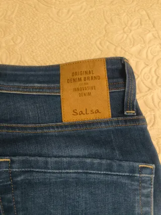 Pantalones Vaqueros Salsa Hombre Talla 44