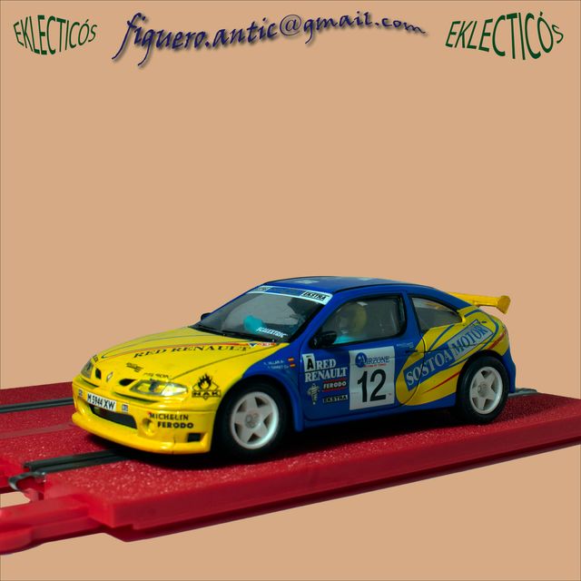 SCALEXTRIC. RALLY. RENAULT MAXI MEGANE KIT-CAR