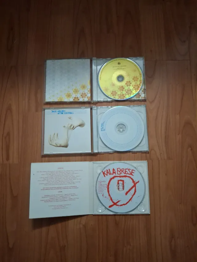 Lote 3 CDs: Funk D'Void, James Holden, Kalabrese