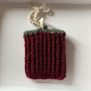 Photocard Holder Kpop Fragola uncinetto