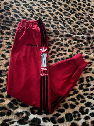 Pantalón chándal Adidas One World vintage 80s/90s