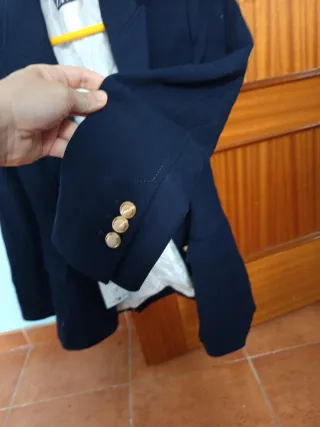 Blazer Zara Negro Mujer