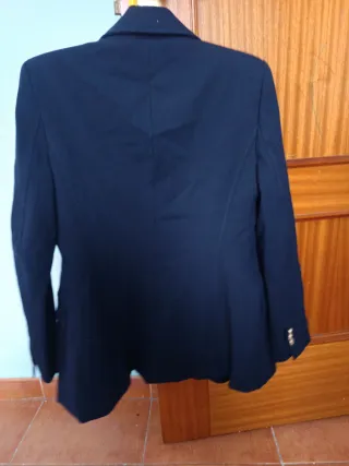 Blazer Zara Negro Mujer