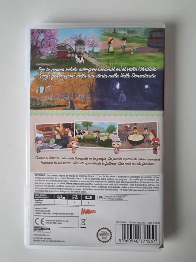 Story of Seasons: A Wonderful Life Switch