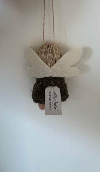 Bambolina Angelo Decorazione Albero