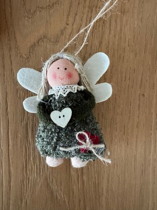 Bambolina Angelo Decorazione Albero