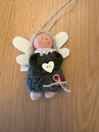 Bambolina Angelo Decorazione Albero