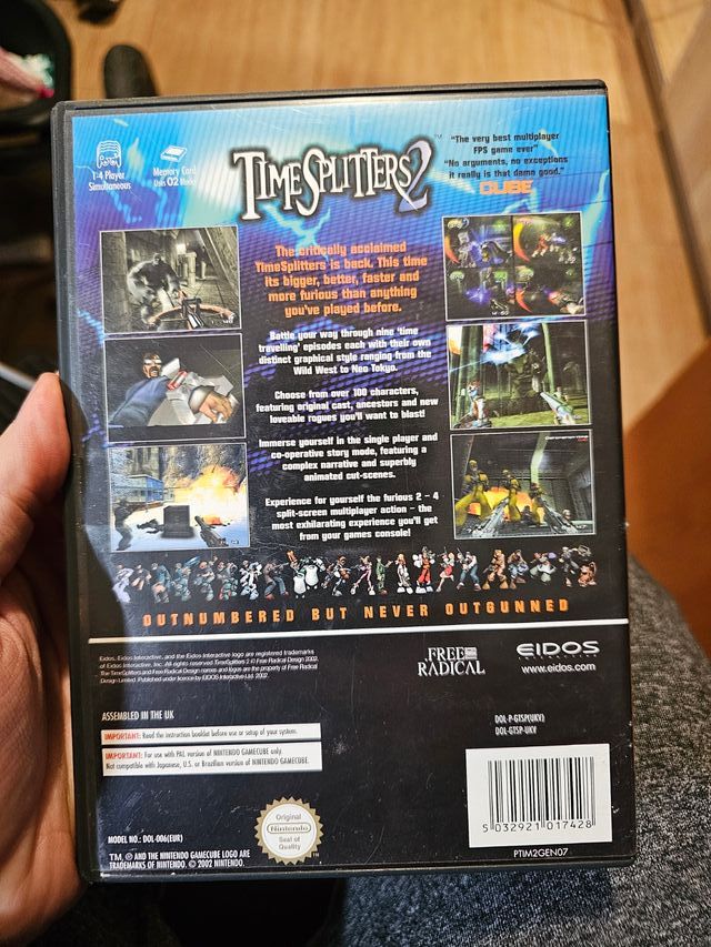 Timesplitters 2 Gamecube PAL