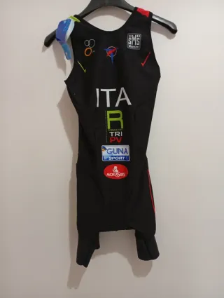 Body donna ciclismo Santini