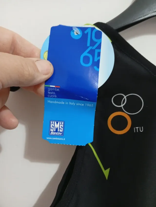 Body donna ciclismo Santini