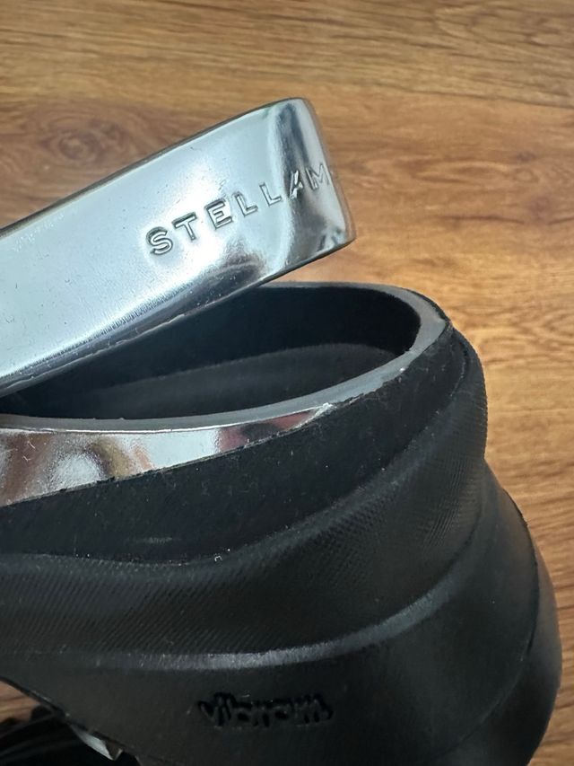 Mules Stella McCartney Tg.39 Oro/Argento